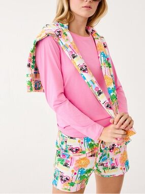 NWT Lilly Pulitzer loxley shorts multi Disney size XS